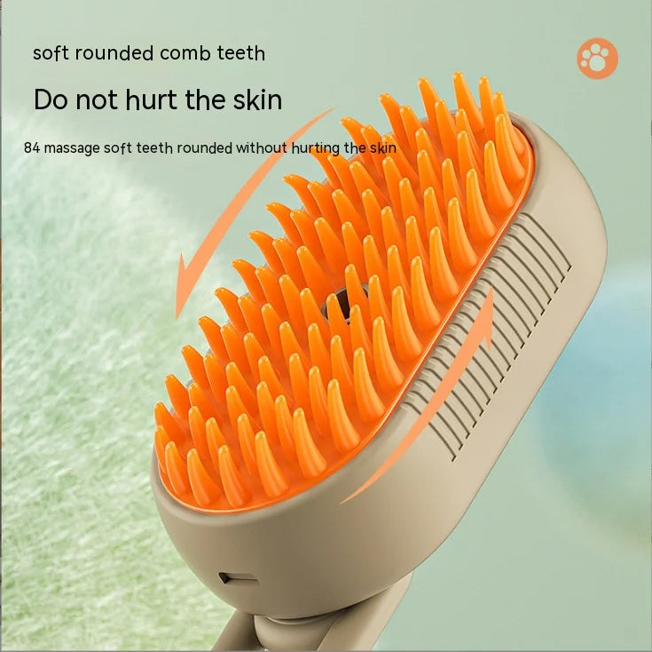 Smart Pet Spray Grooming Comb – 2-in-1 Brush for Cats & Dogs