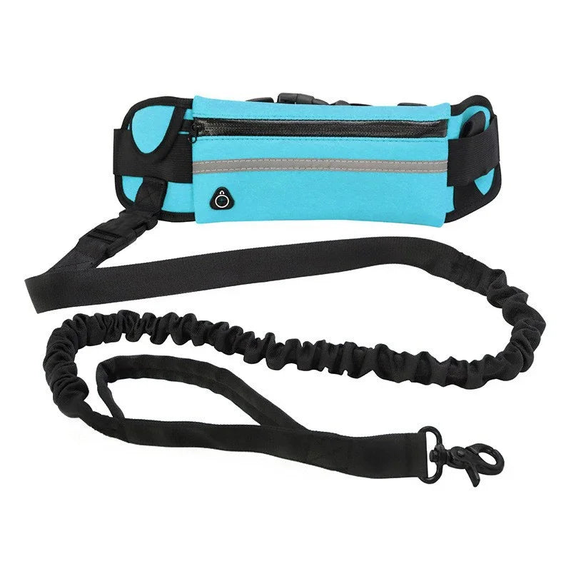 🔥 Walk-Free™ Hands-Free Dog Leash with Waist Belt – Running, Walking & Hiking Bungee Leash