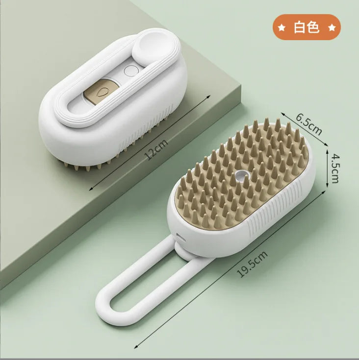 Smart Pet Spray Grooming Comb – 2-in-1 Brush for Cats & Dogs